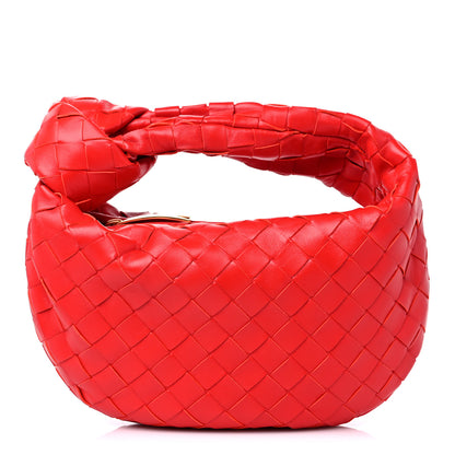 Bottega Veneta Nappa Intrecciato Mini Jodie Red 1 of 8