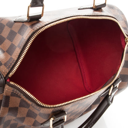 Louis Vuitton Damier Ebene Speedy 30 5 of 7