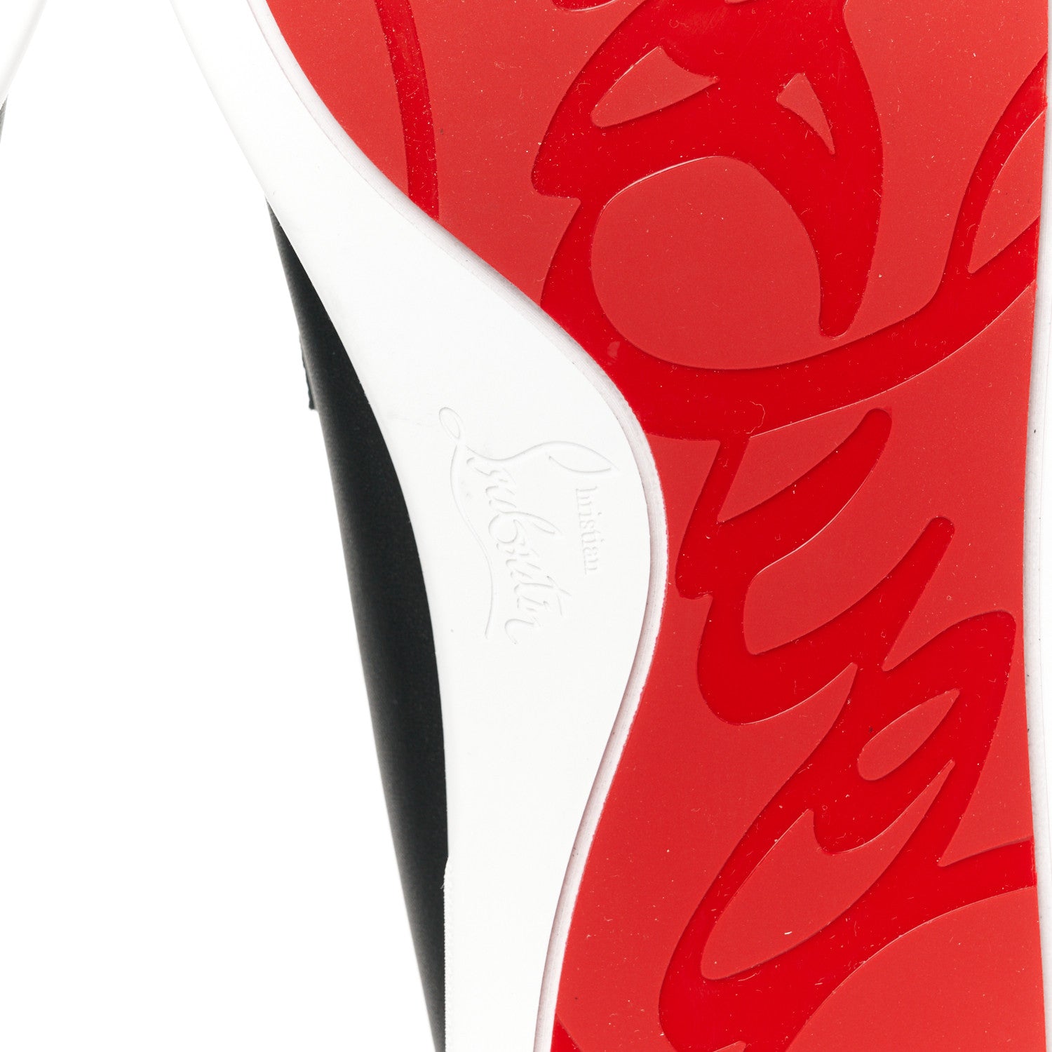 Christian Louboutin Calfskin Mens Chambeliboat Flat Loafers 42.5 Black 7 of 10