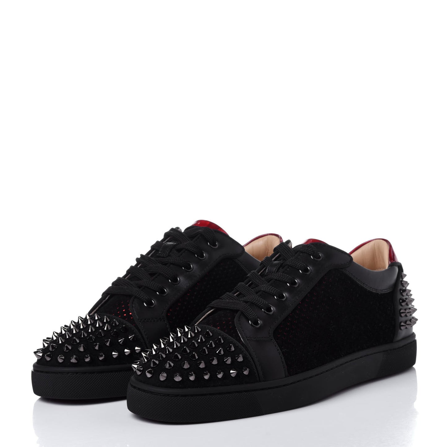 Suede Mens Seavaste 2 Orlato Flat Sneakers 42 Black
