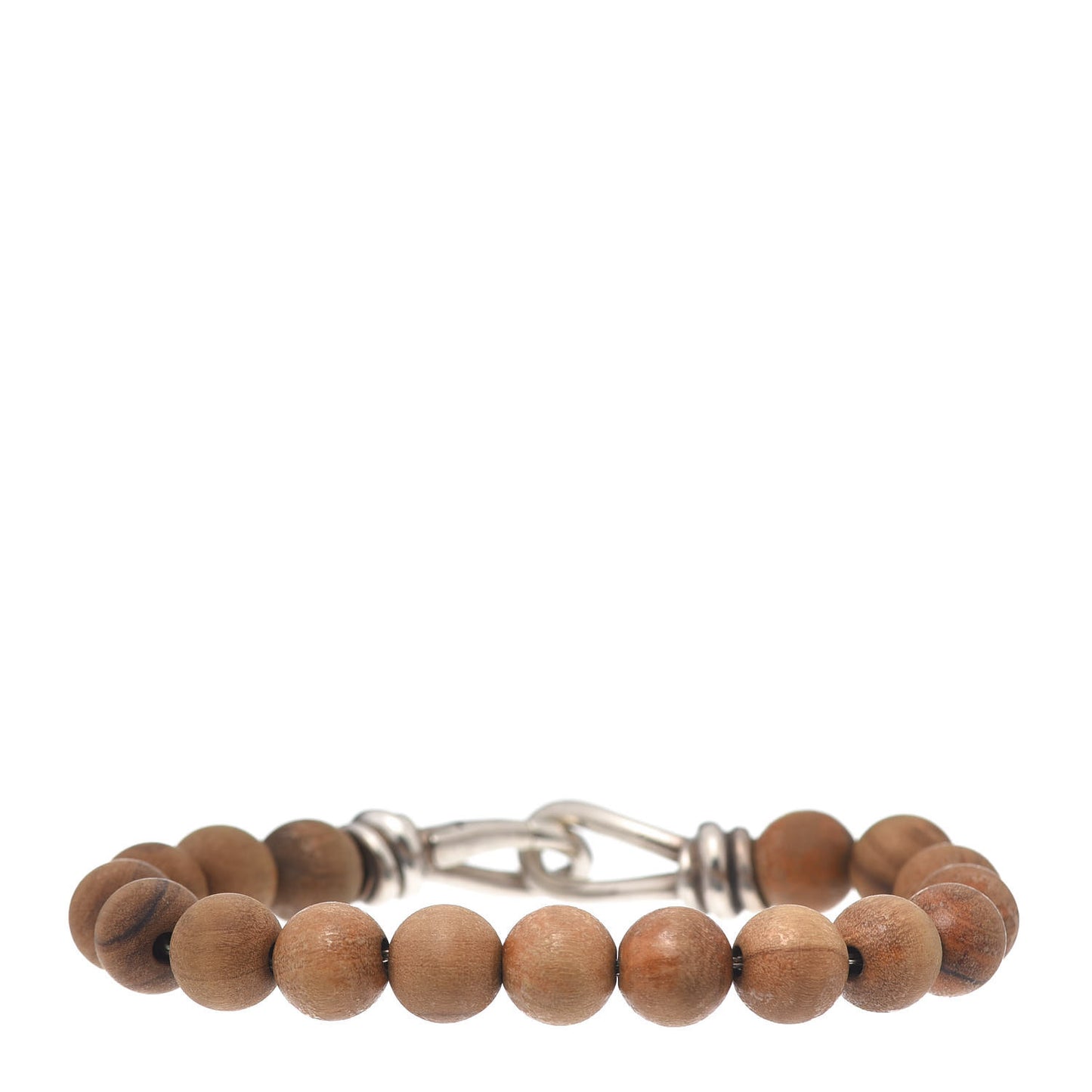 Sterling Silver Wood Paloma Picasso Knot Bead Bracelet