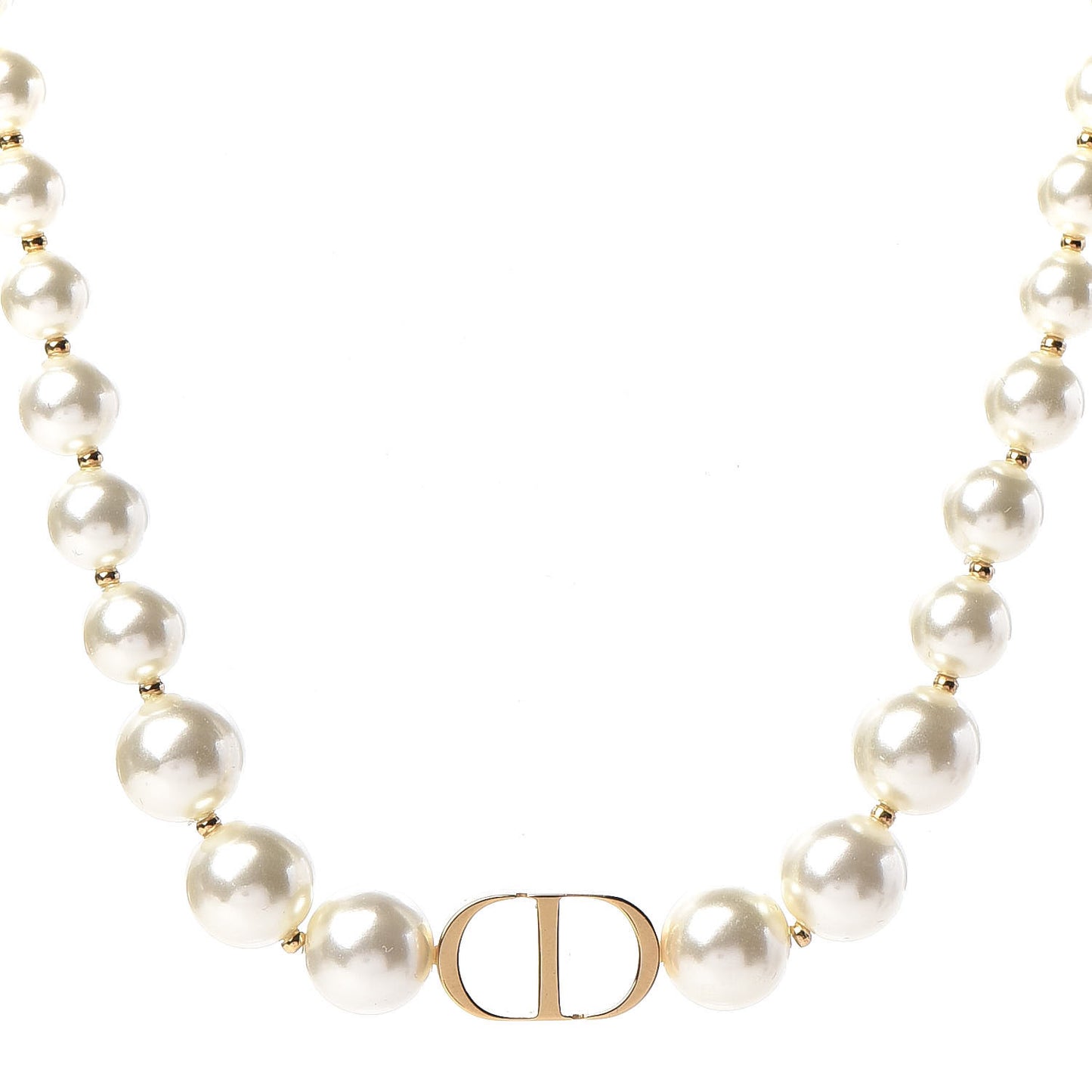 Pearl 30 Montaigne Choker Necklace Gold