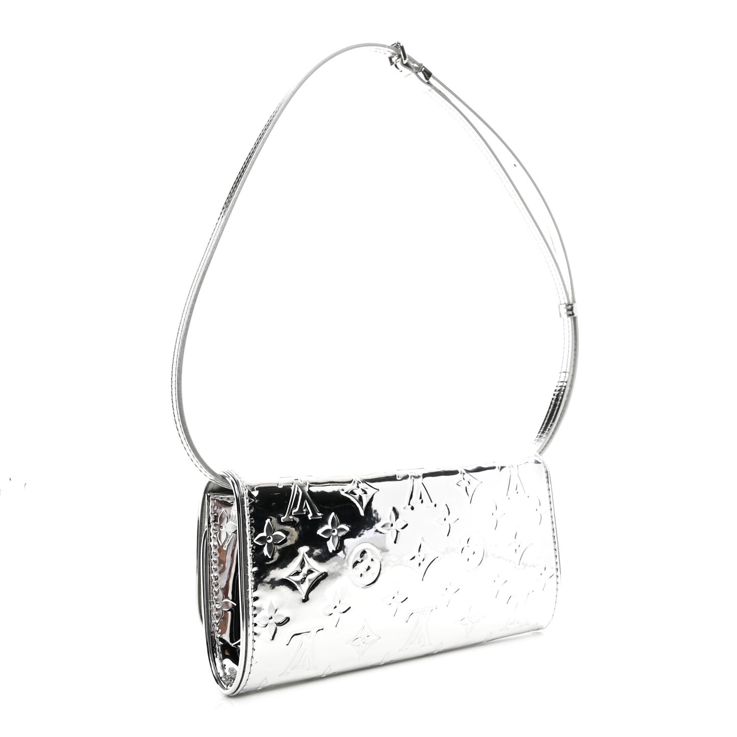 Monogram Miroir Pochette Twin Silver