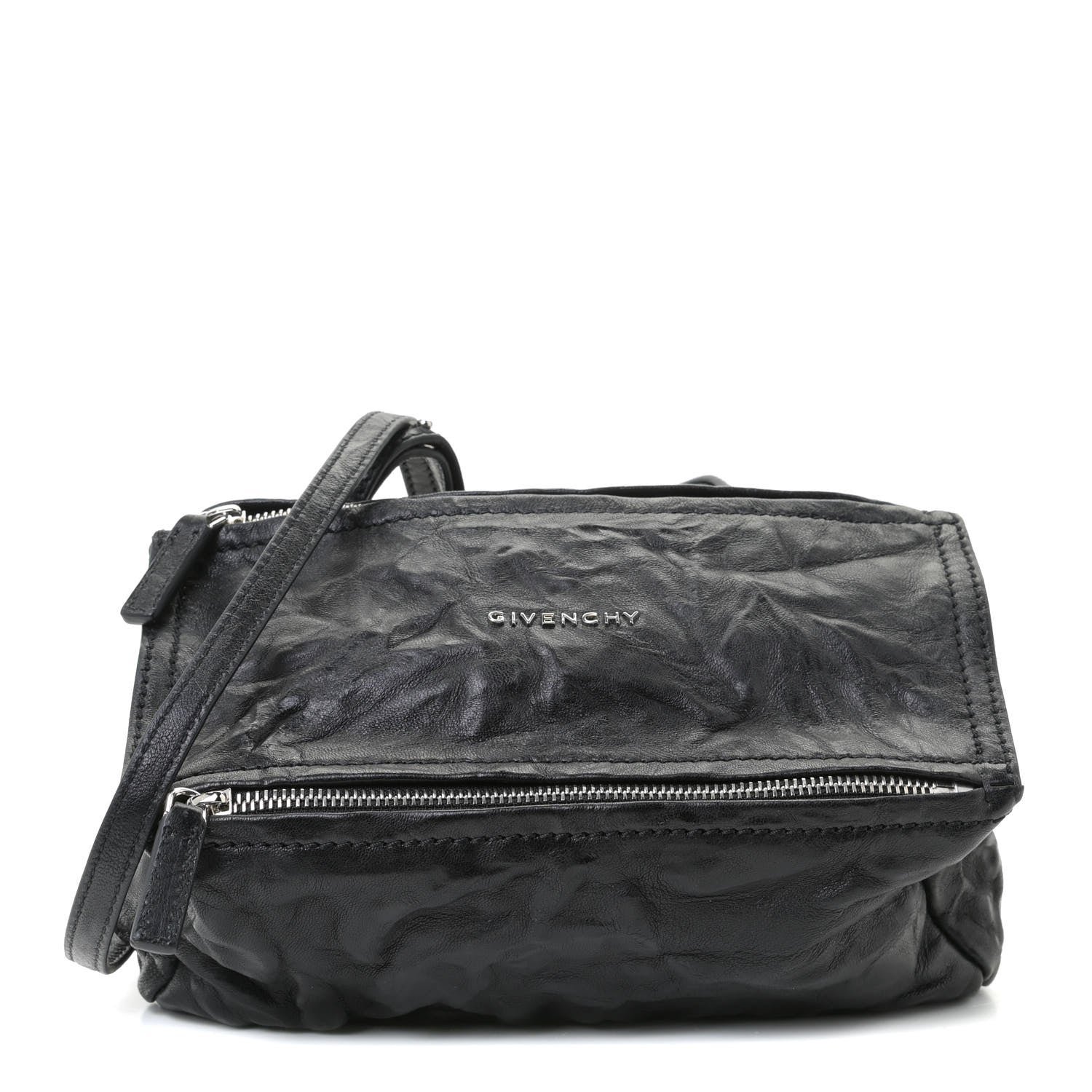 Givenchy Tumbled Sheepskin Mini Pandora Black 1 of 8