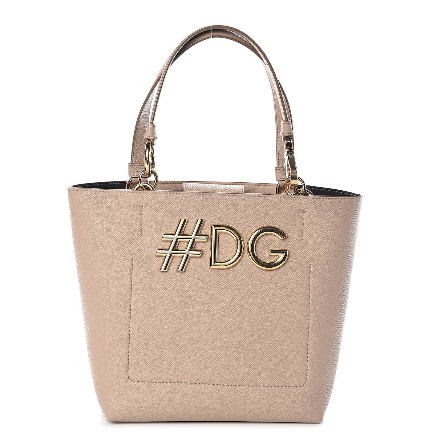 Calfskin Small Beatrice Tote Nude