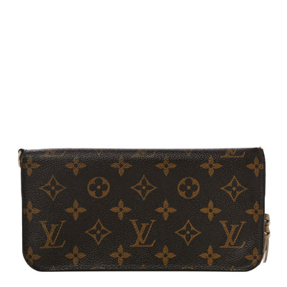 Louis Vuitton Monogram Leopard Insolite Wallet Blanc Corail 1 of 13