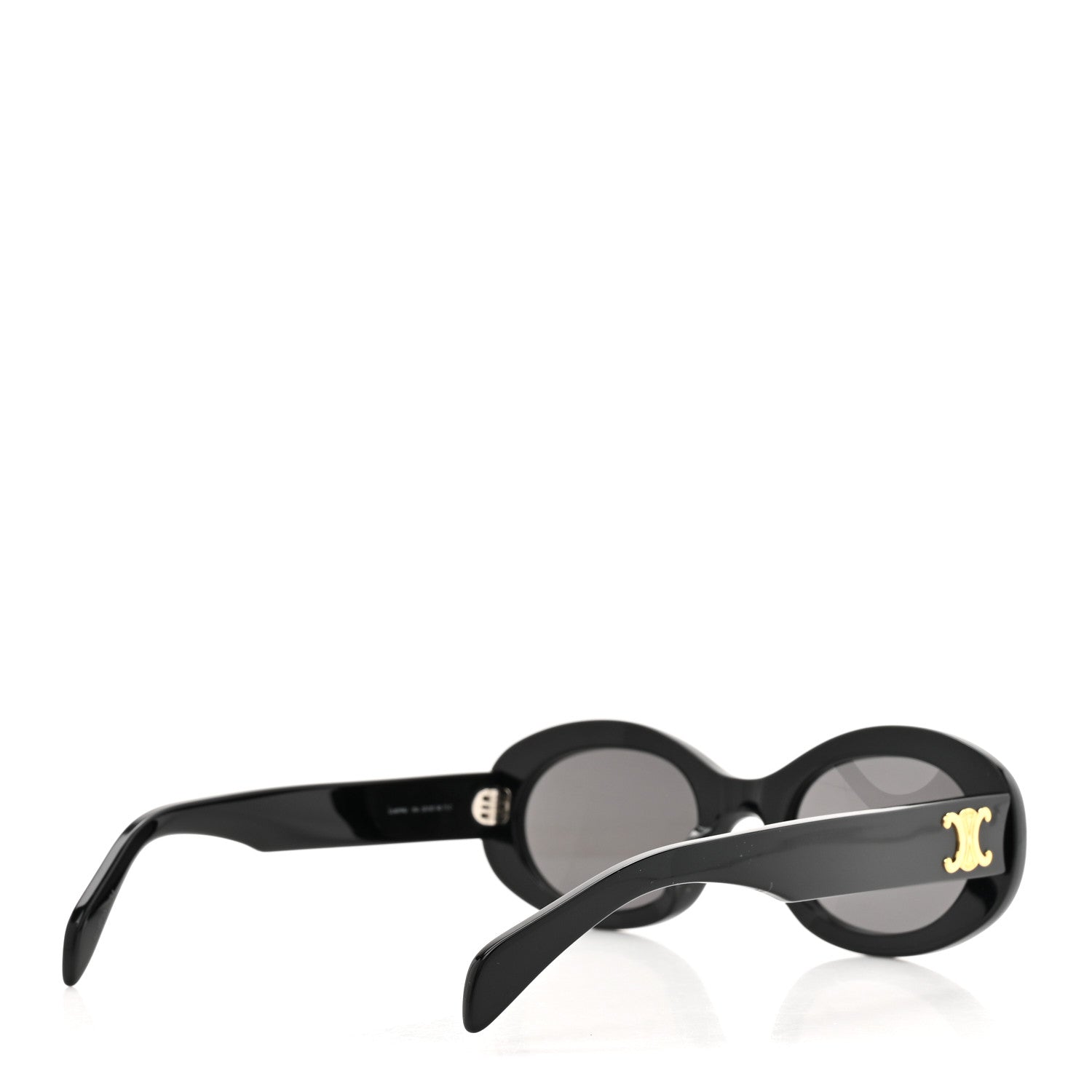 Celine Acetate Triomphe 01 Sunglasses CL 40194U Black 4 of 7
