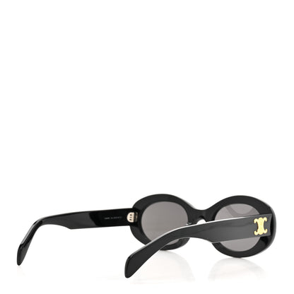 Celine Acetate Triomphe 01 Sunglasses CL 40194U Black 4 of 7