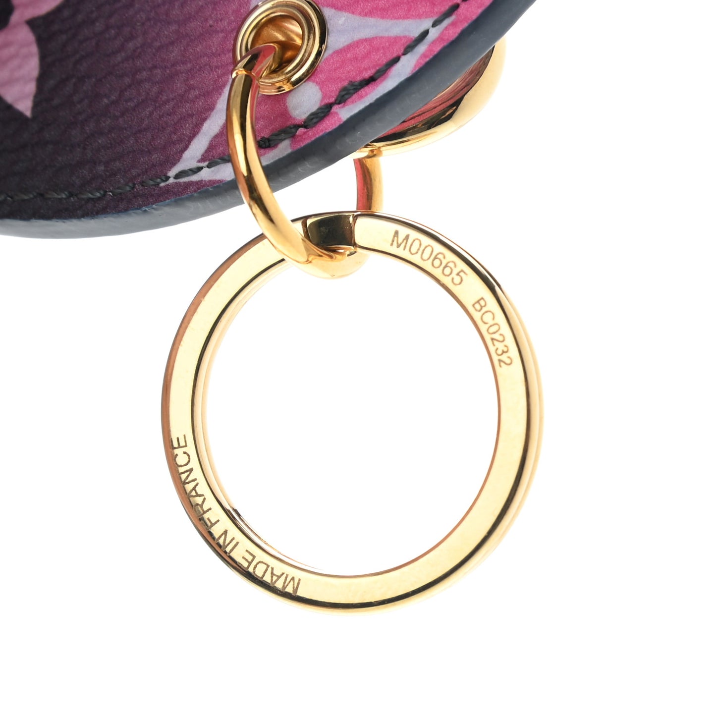 Monogram Giant Spring In The City Illustre Bag Charm Midnight Fuchsia