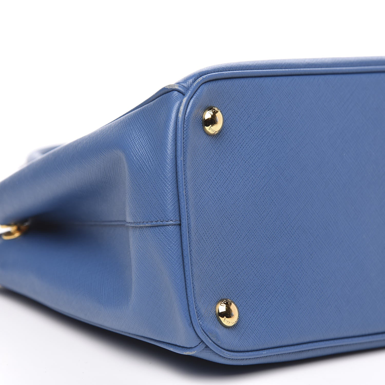 Prada Saffiano Small Galleria Double Zip Tote Cobalto 9 of 12