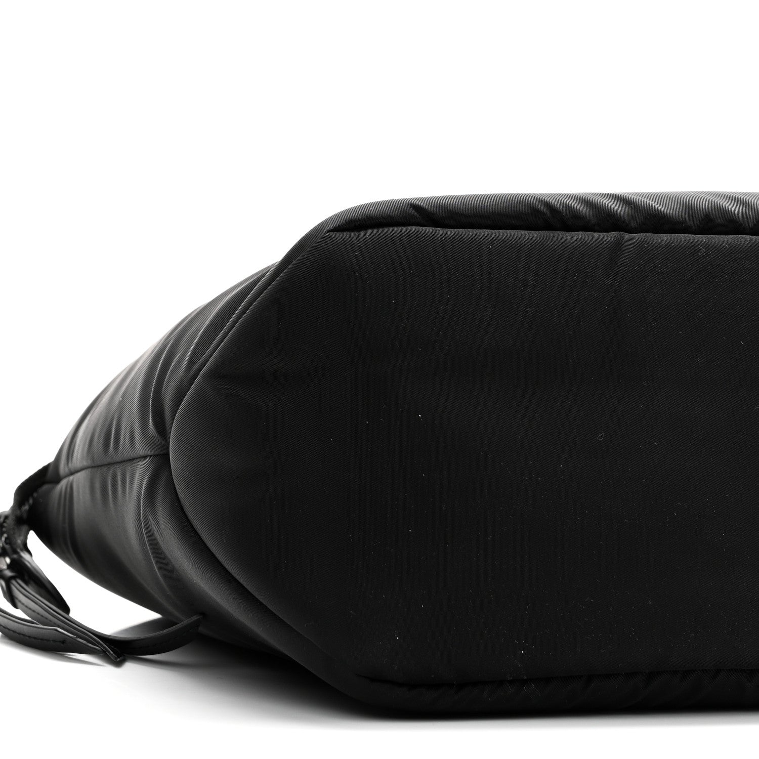Prada Tessuto Nylon Soft Padded Small Shopping Tote Black 8 of 9