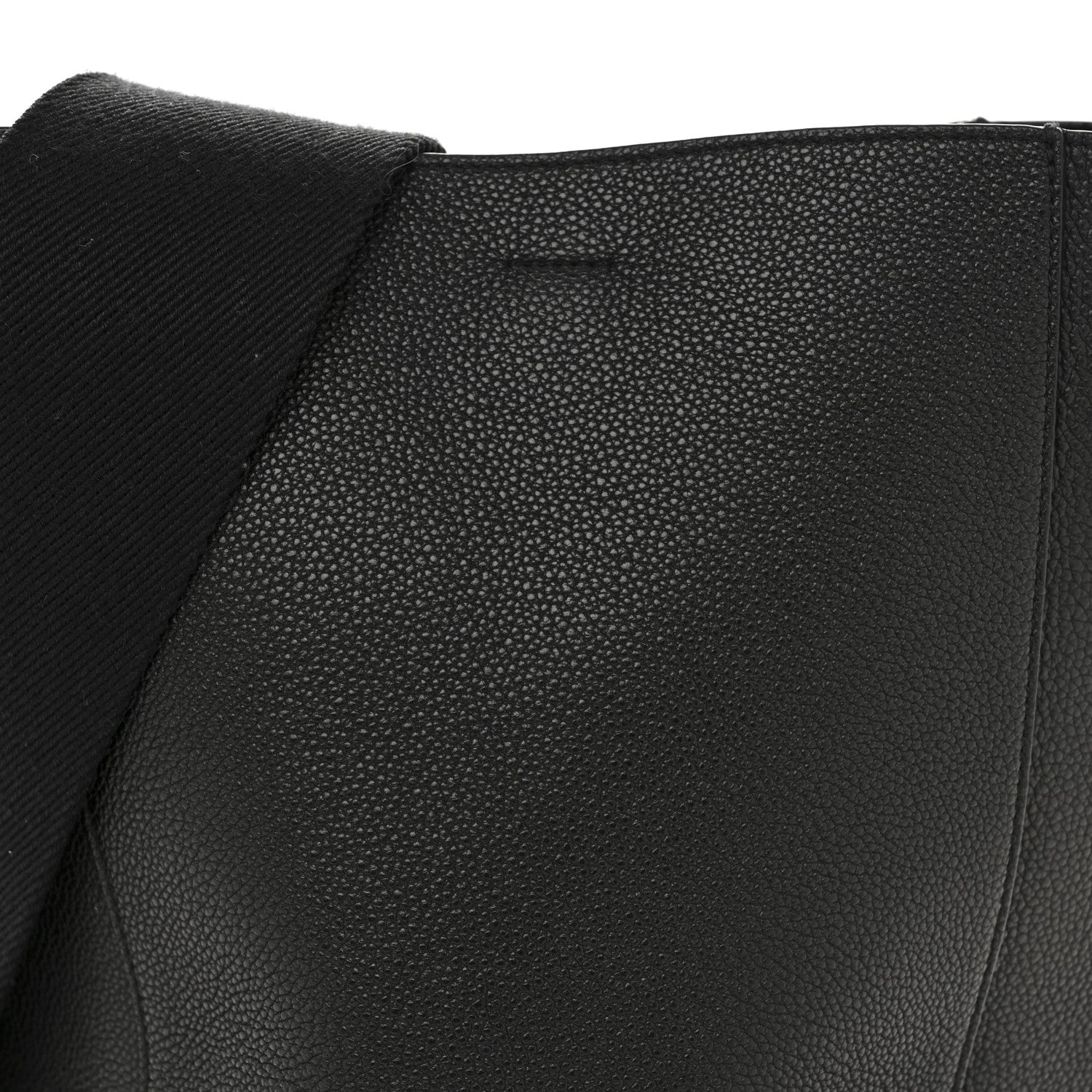 Celine Soft Grained Calfskin Small Sangle Bucket Bag Black 7 of 10