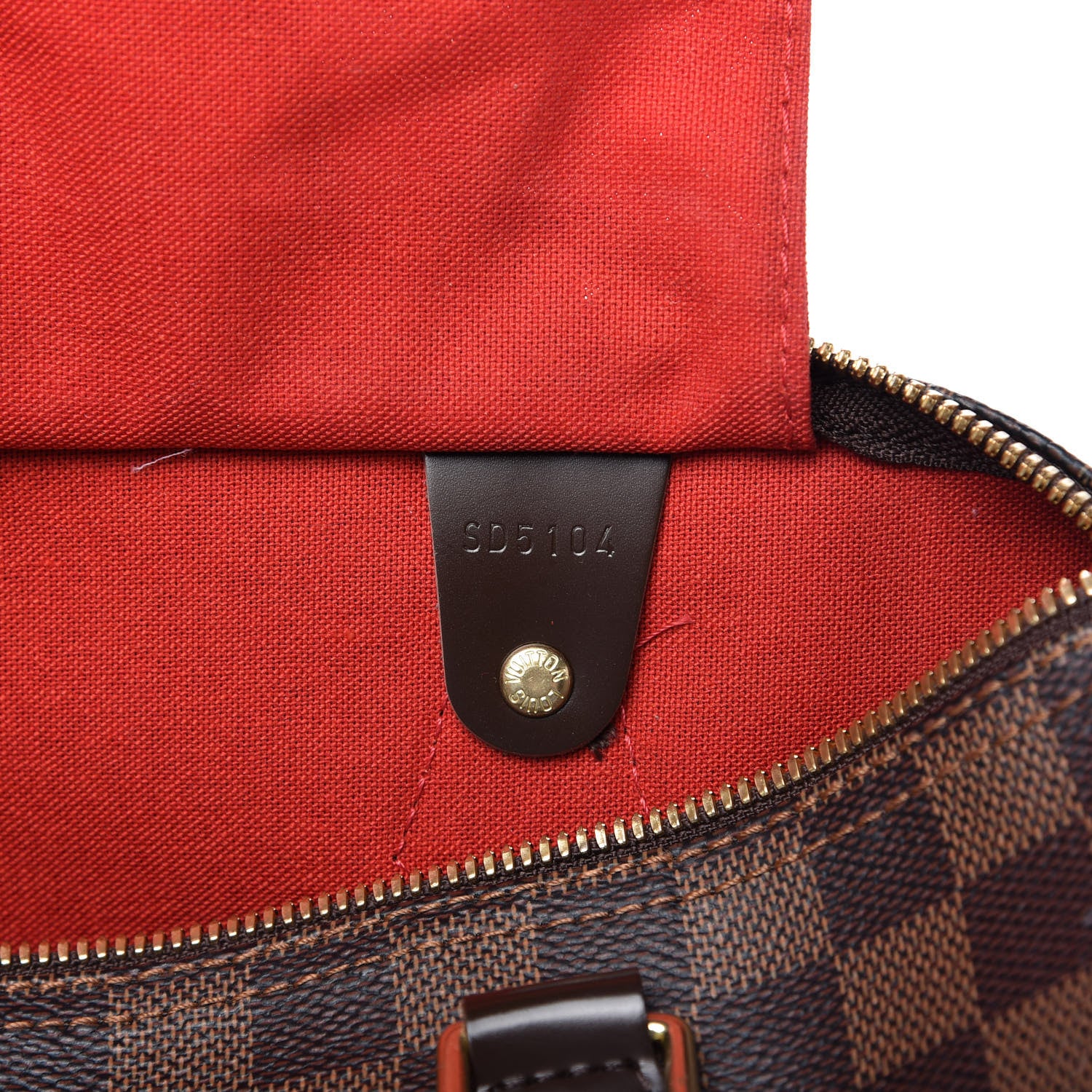 Louis Vuitton Damier Ebene Speedy Bandouliere 30 9 of 11
