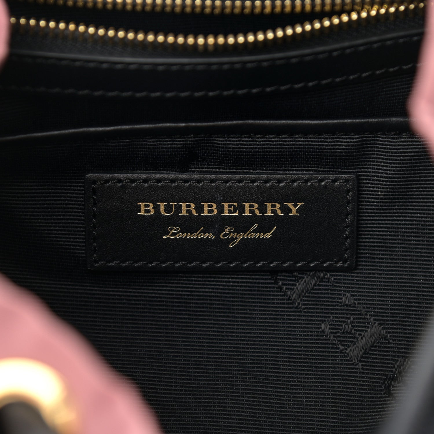 Burberry Nylon Medium Rucksack Backpack Mauve Pink 5 of 11