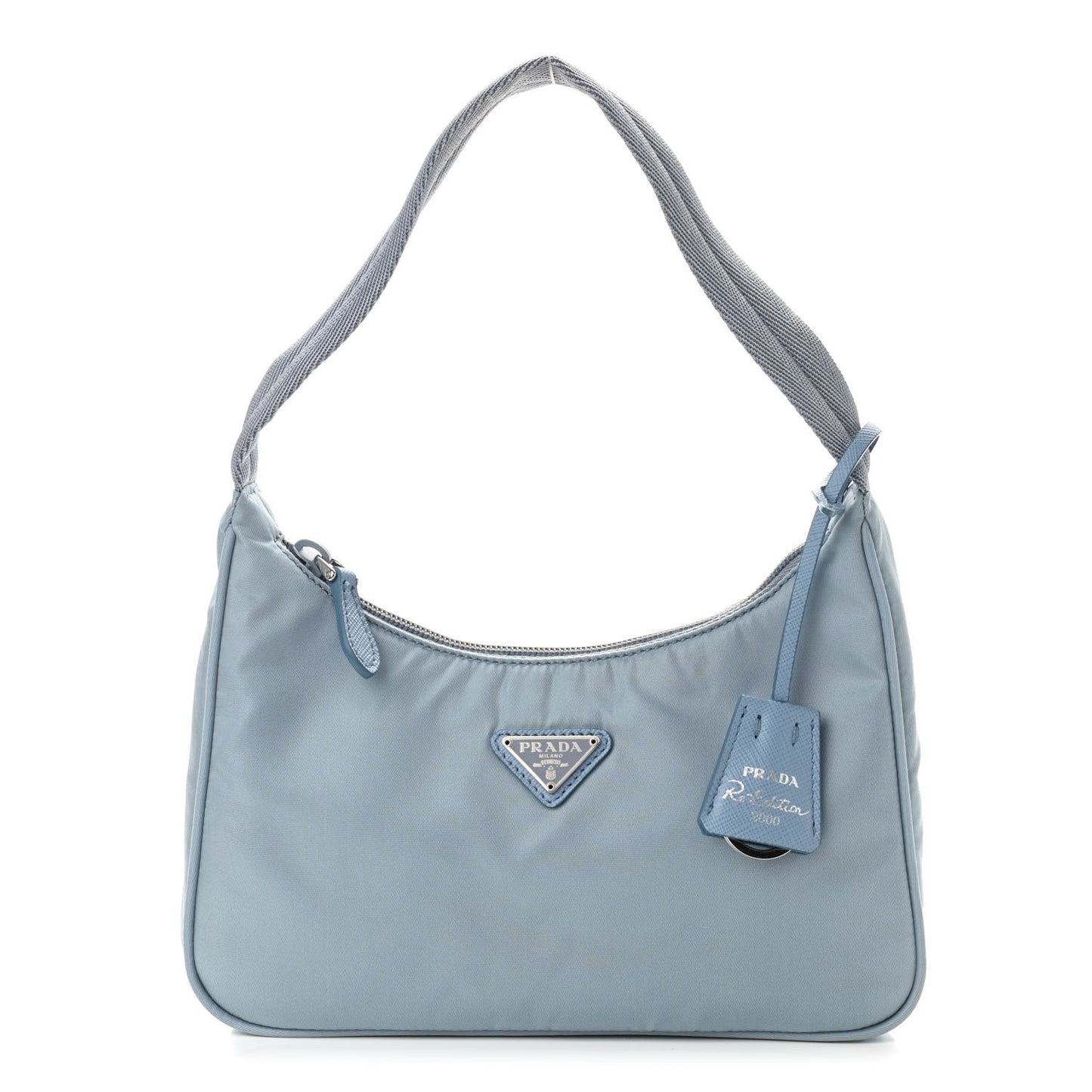 Tessuto Nylon Mini Re-Edition 2000 Bag Astrale