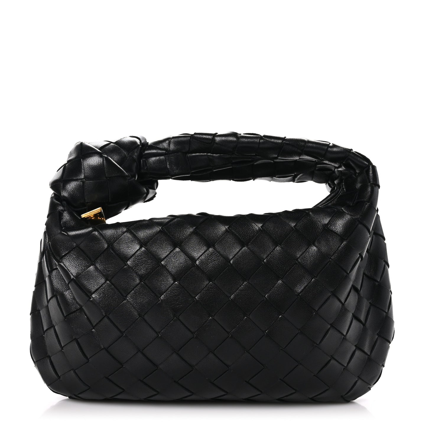 BOTTEGA VENETA Nappa Intrecciato Mini Jodie Black