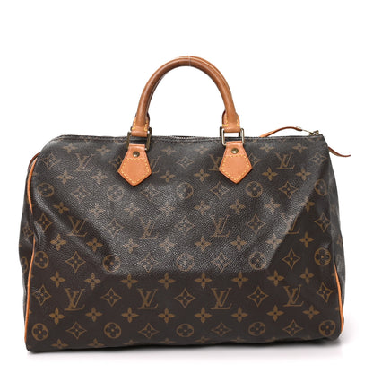 Louis Vuitton Monogram Speedy 35 1 of 10