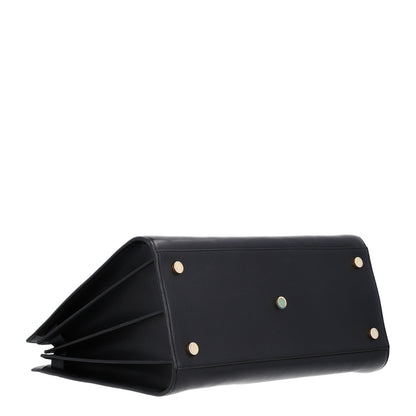 Saint Laurent Calfskin Large Sac de Jour Carryall Black 4 of 10