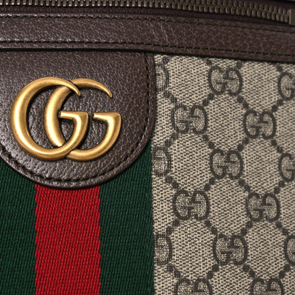 Gucci GG Supreme Monogram Web Small Ophidia Messenger Bag Brown 11 of 17