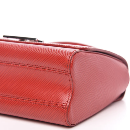 Louis Vuitton Epi Twist Shoulder Bag MM Coquelicot 8 of 10