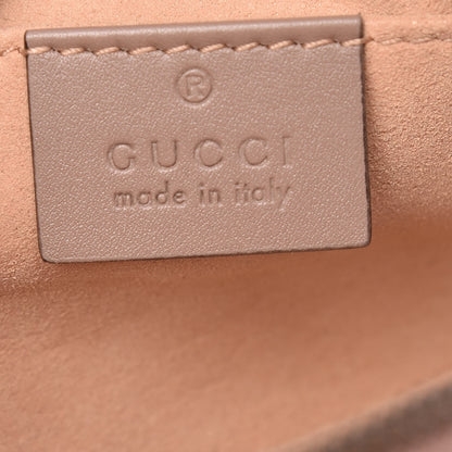 Gucci Calfskin Matelasse GG Marmont Belt Bag 85 34 Porcelain Rose 7 of 13