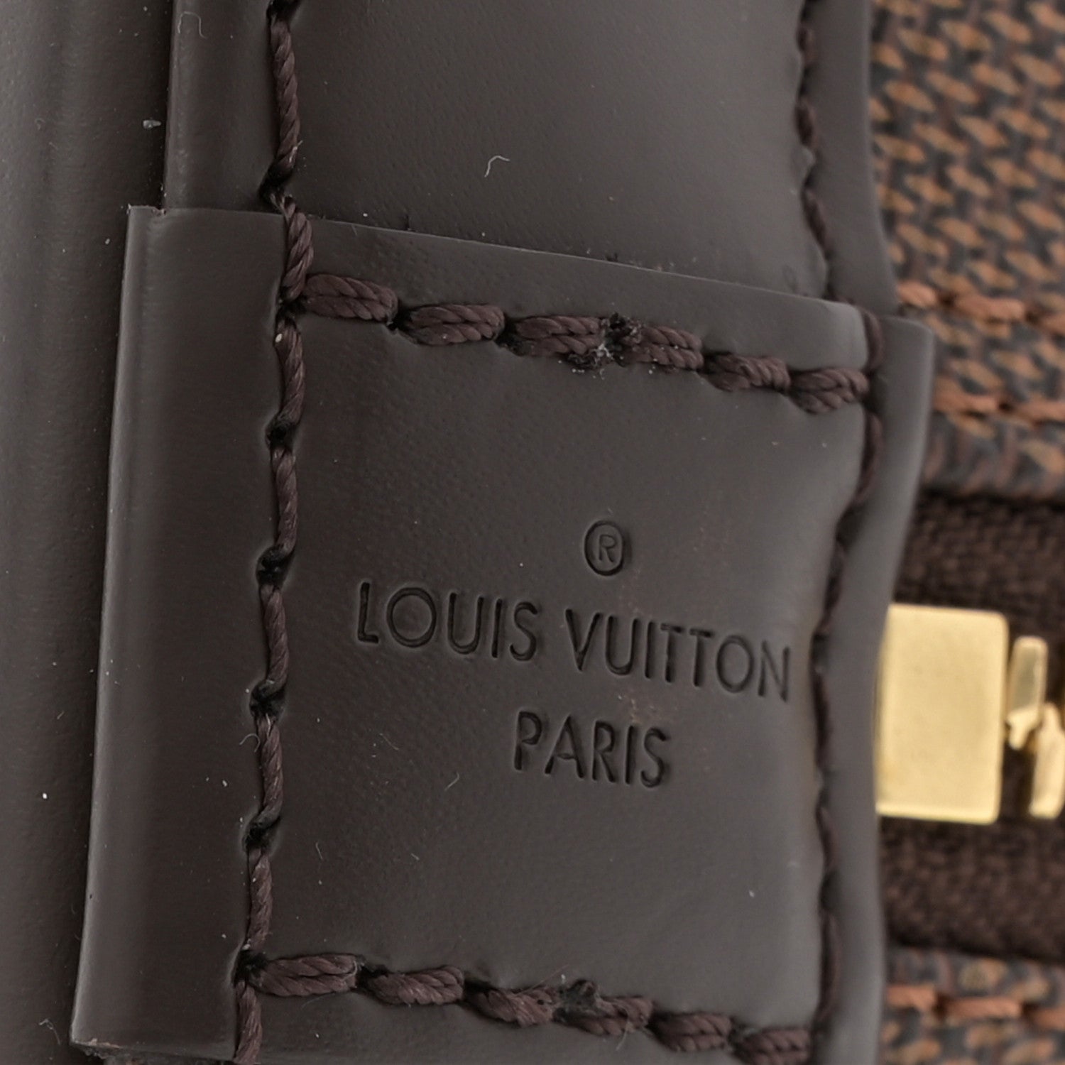 Louis Vuitton Damier Ebene Alma BB 10 of 11
