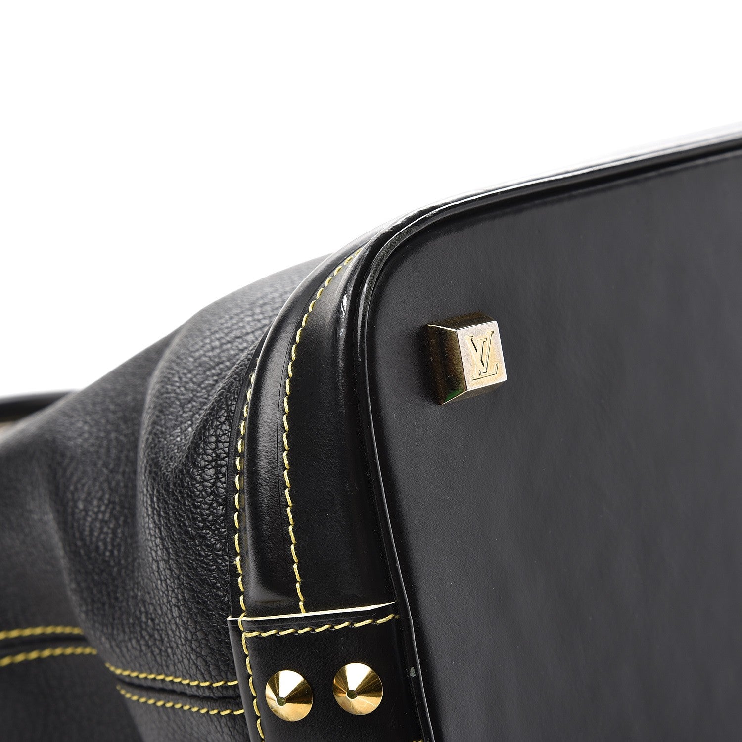 Louis Vuitton Suhali Lockit MM Black 9 of 12