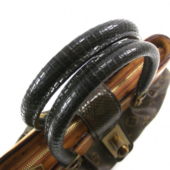 Monogram Ostrich Macha Waltz