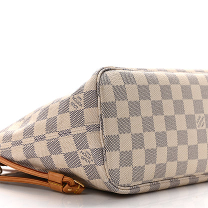 Louis Vuitton Damier Azur Neverfull PM 7 of 9