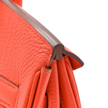 Hermes Togo Birkin 30 Capucine 17 of 21