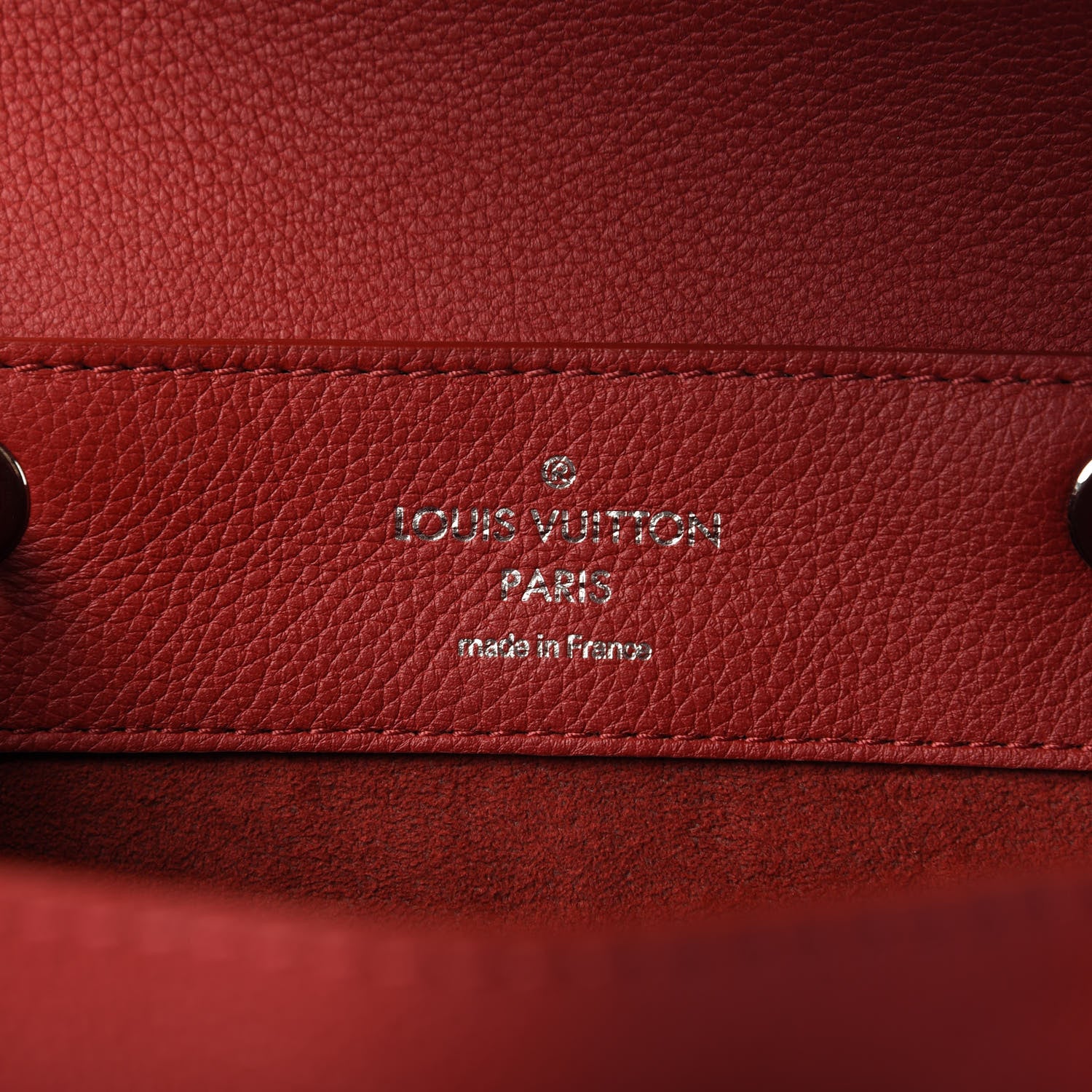 Louis Vuitton Soft Calfskin Lockme Backpack Rubis 7 of 8