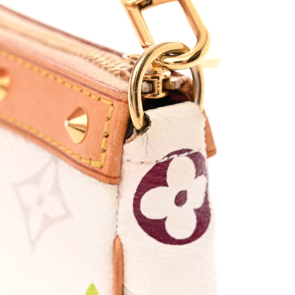 Louis Vuitton Monogram Multicolor Pochette Accessories White 11 of 11
