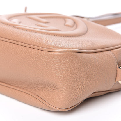 Gucci Pebbled Calfskin Small Soho Disco Bag Rose Beige 9 of 12
