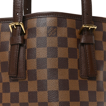 Louis Vuitton Damier Ebene Marais Bucket 23 7 of 9