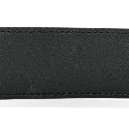 Saint Laurent Smooth Calfskin Monogram Square Buckle Belt 75 30 Storm 7 of 12