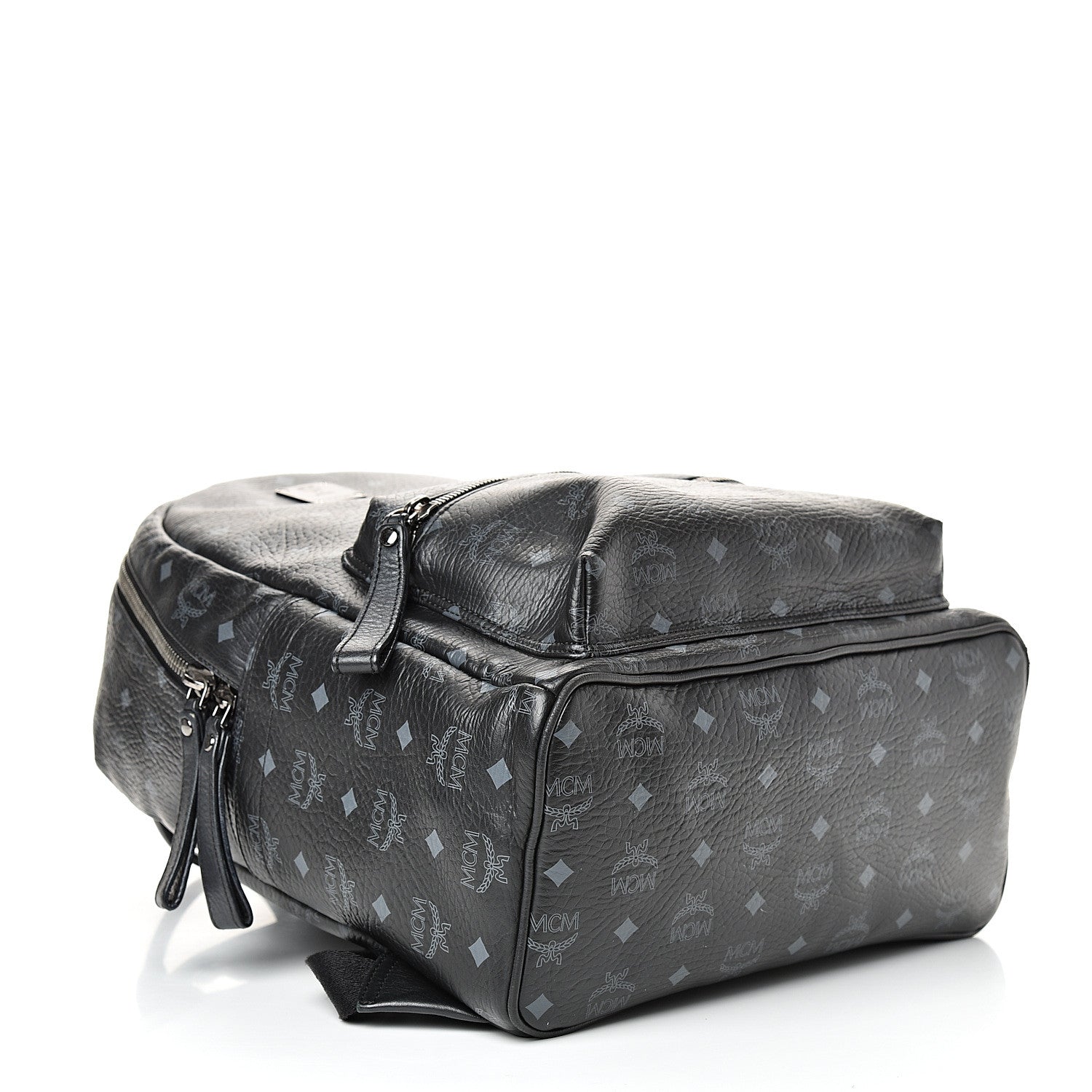 MCM Visetos Medium Stark Backpack Black 3 of 15