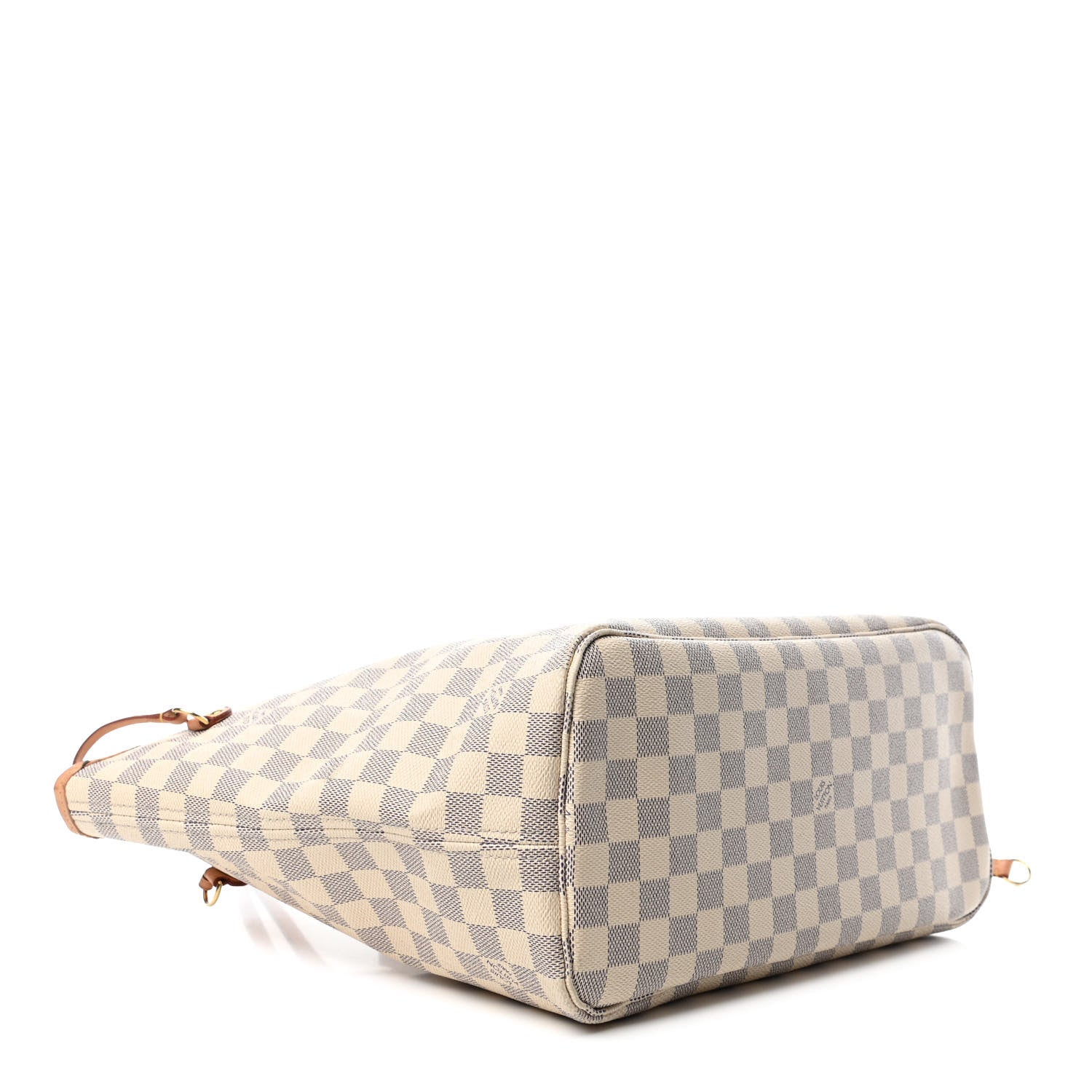 Louis Vuitton Damier Azur Neo Neverfull MM Rose Ballerine 3 of 4