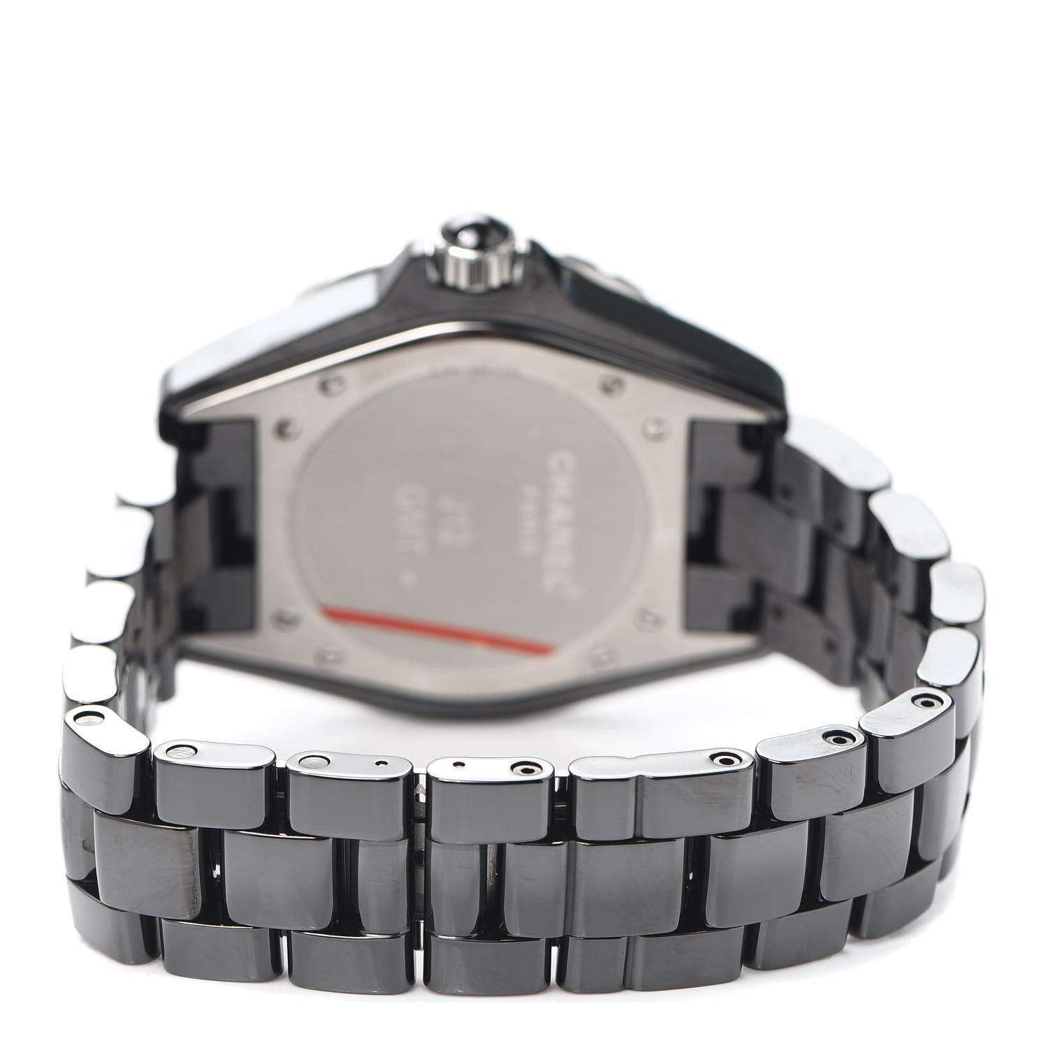 Chanel Stainless Steel Ceramic 41mm J12 GMT Automatic Watch Black 3 of 5