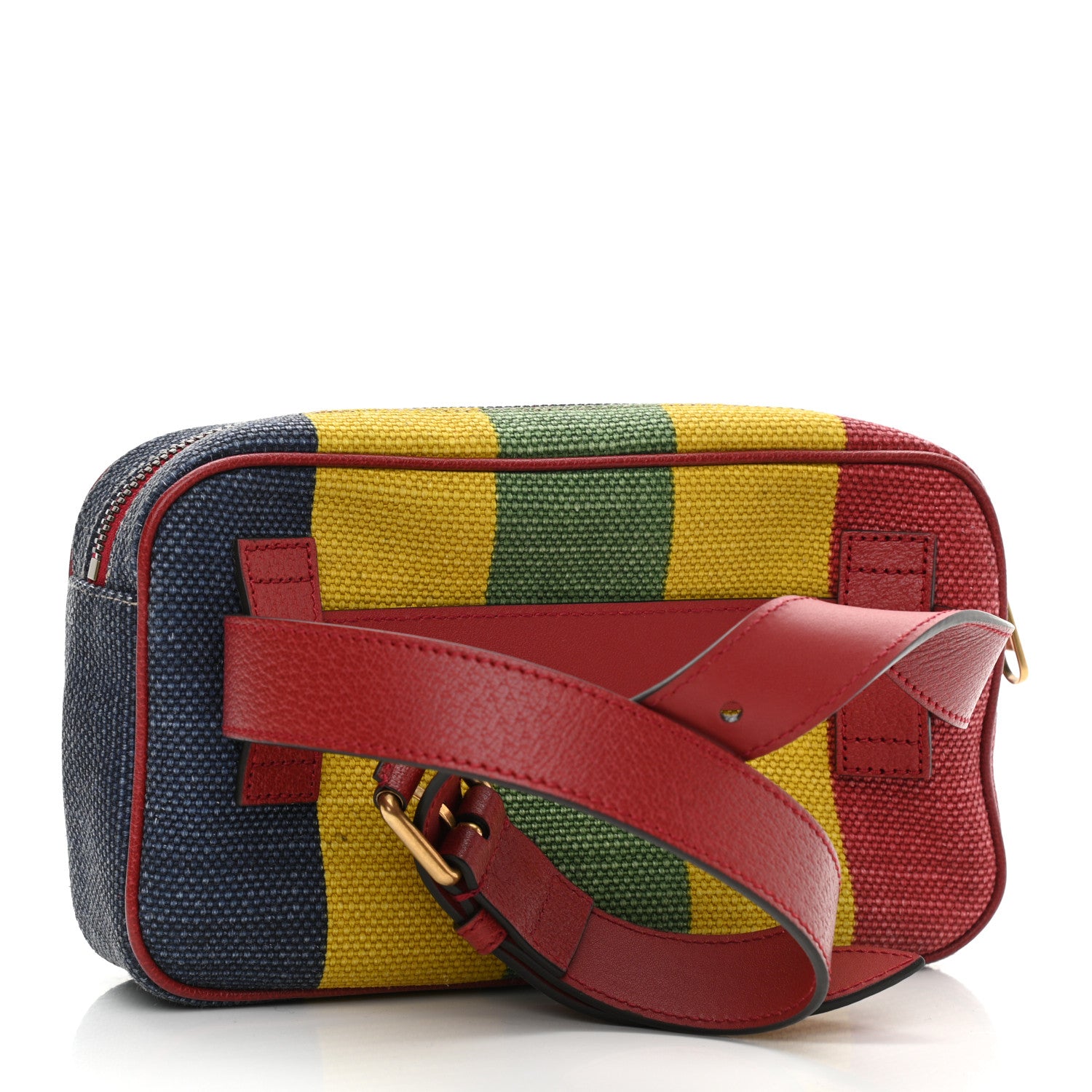 Gucci Canvas Marley Stripe Script Logo Gucci 80 32 Belt Bag Multicolor 3 of 11
