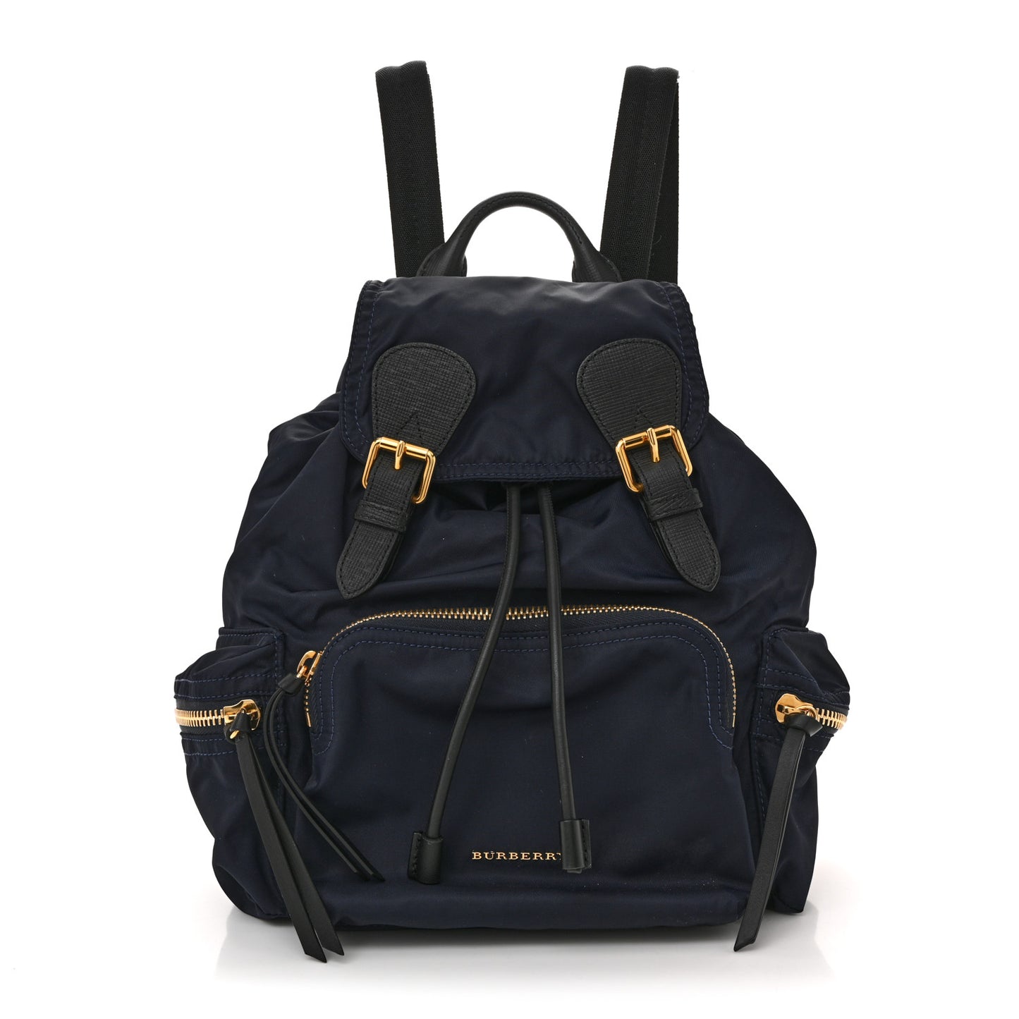 Nylon Medium Rucksack Backpack Ink Blue