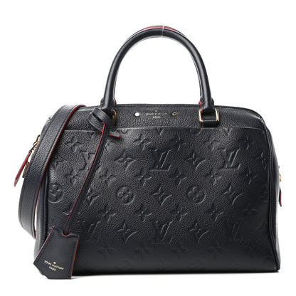 Louis Vuitton Empreinte Speedy Bandouliere 25 NM Marine Rouge 1 of 8