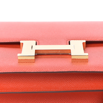 Hermes Epsom Constance 24 Capucine 18 of 24