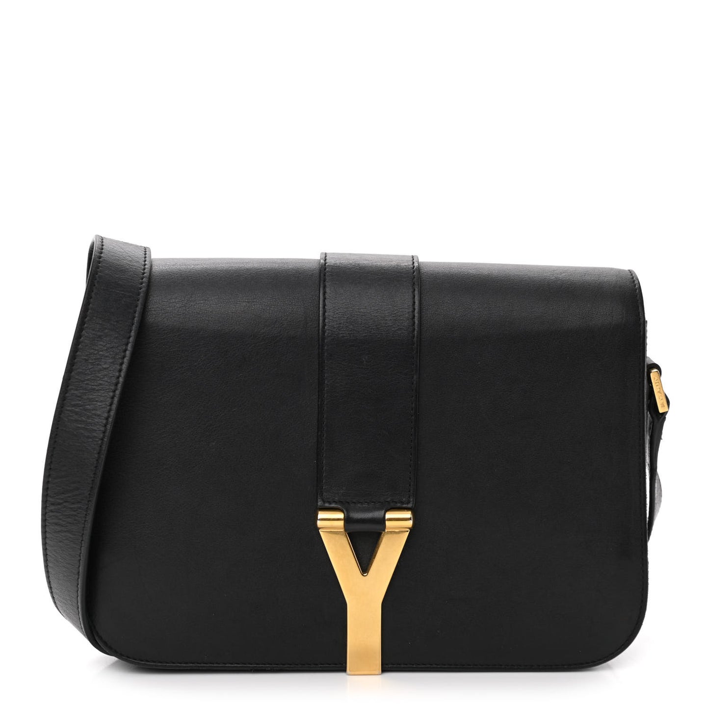 Calfskin Classic Y Satchel Black