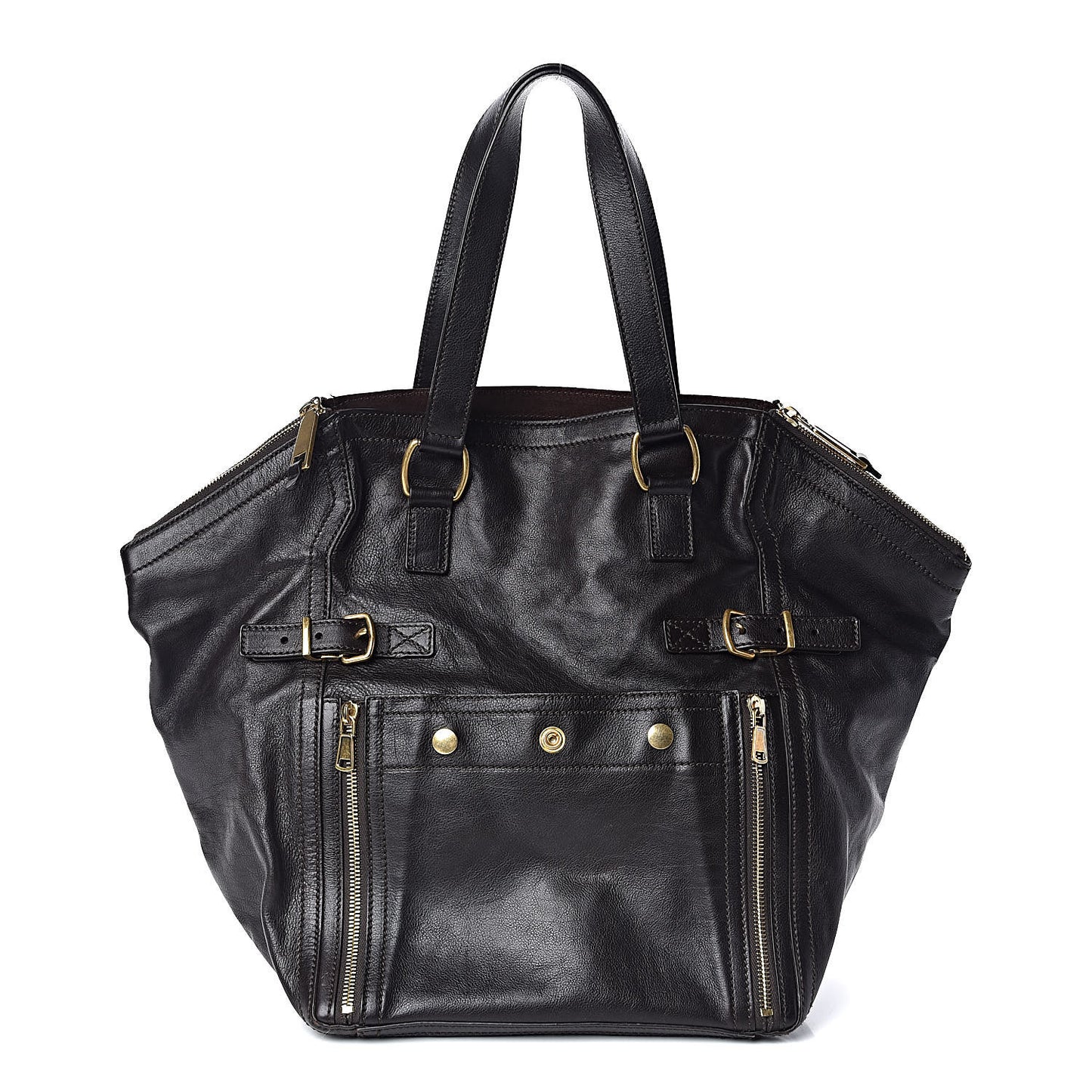 Calfskin Medium Downtown Brown