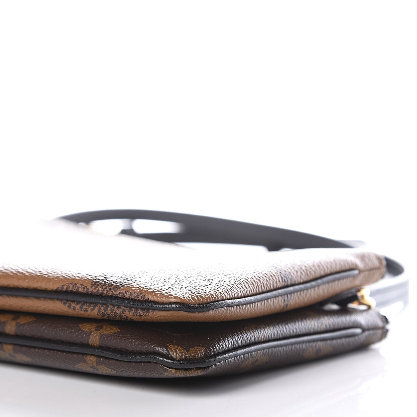 Reverse Monogram Giant Double Zip Pochette