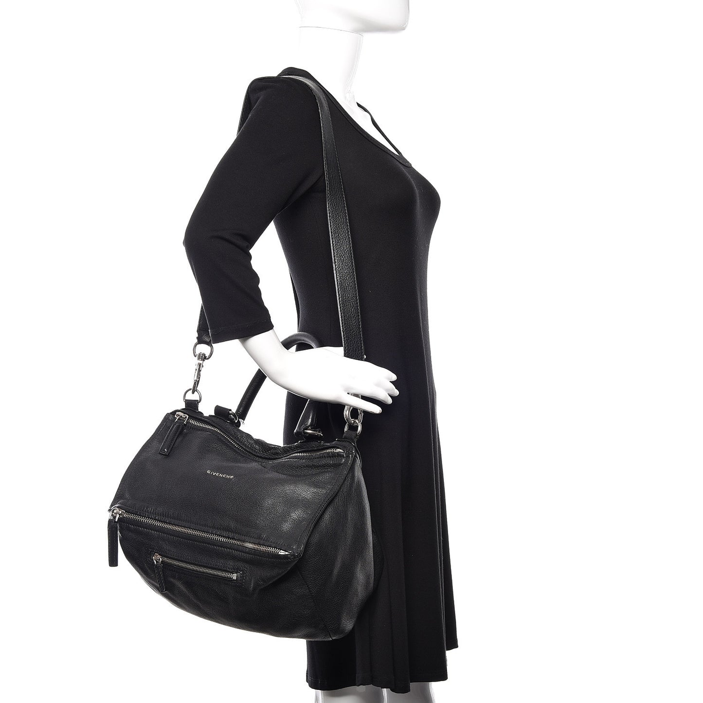 Sugar Goatskin Medium Pandora Black