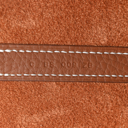 Hermes Taurillon Clemence Picotin Lock 22 MM Gold 7 of 9