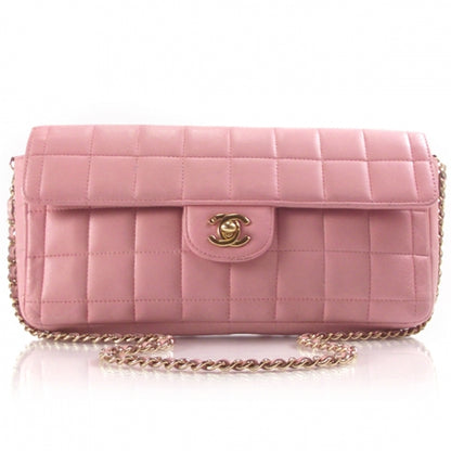 Chanel Lambskin E/W Cube Flap Baguette 1 of 12