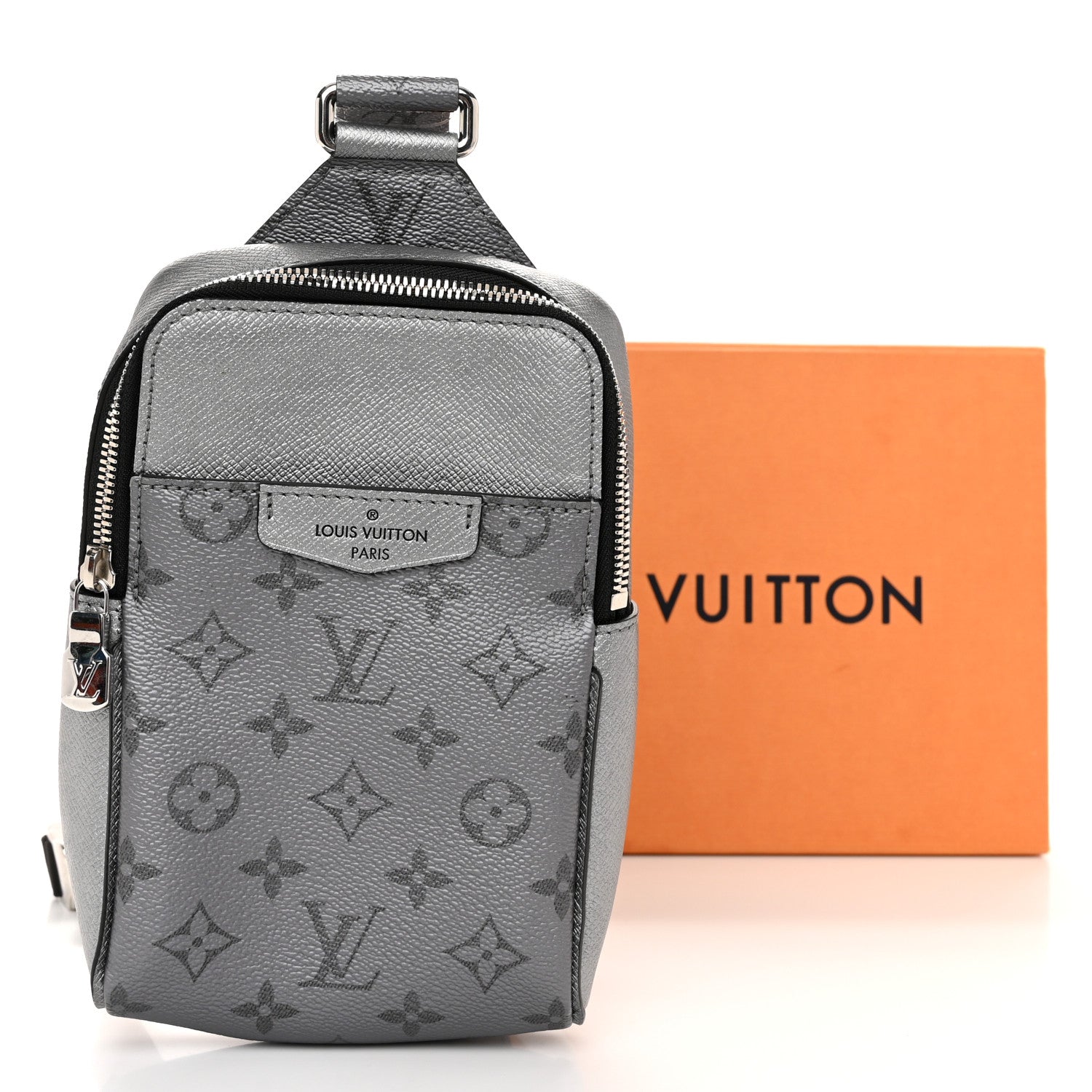 Louis Vuitton Taigarama Outdoor Slingbag Gunmetal Silver 1555440