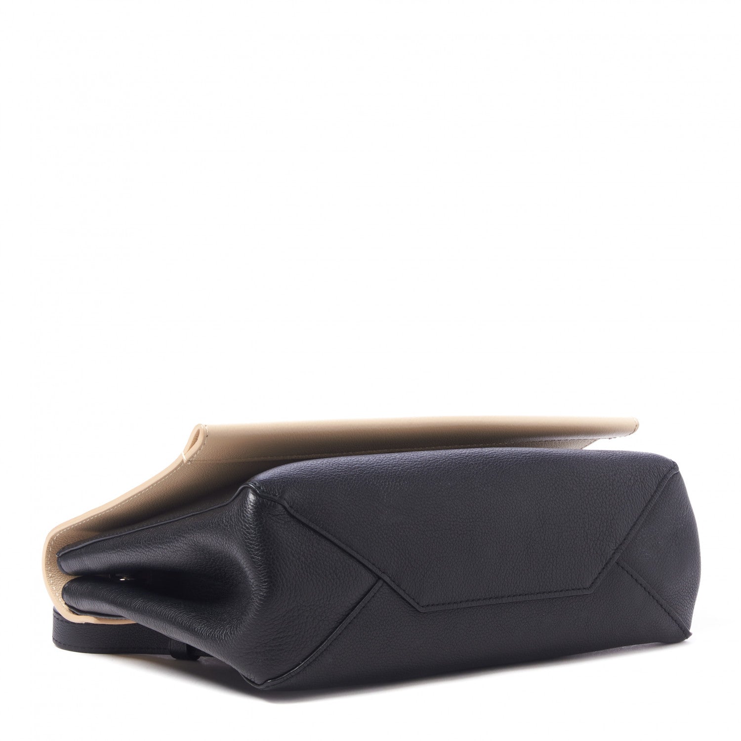 Louis Vuitton Soft Calfskin Lockme II Top Handle Vanille Black 4 of 8